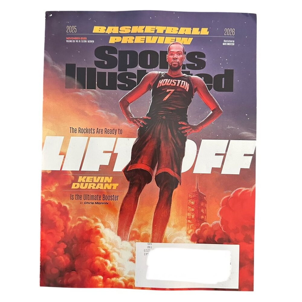 Sports Illustrated Magazine November 2025 NBA Basketball Preview Kevin Durant
